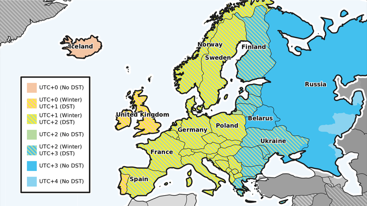 Europe Daylight Saving Time 2022