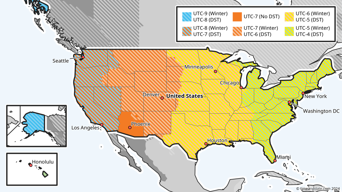 USA Start Daylight Saving 2024