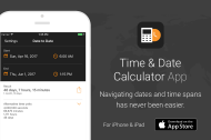 iOS App: Time & Date Calculator