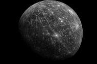 Planet Merkur in Detailaufnahme