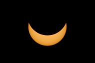 A partial solar eclipse 