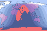 Map of the Total Lunar Eclipse