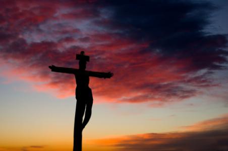 Crucifix and Sunrise