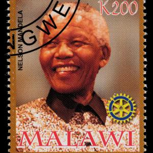 Nelson Mandela Postage Stamp