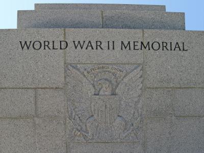 National World War II Memorial on the Mall in Washington, DC