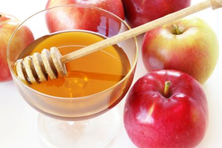 Apple and honey are traditional foods for Rosh Hashana.