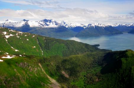 Coastal Alaska and the Taku inlet