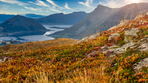 En nydelig oktoberdag i Volda på Sunnmøre. 