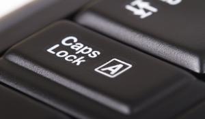 Caps Lock Key.