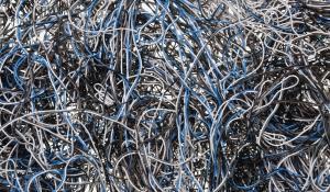 A chaos of wires.
