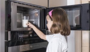 Even a child can use a microwave oven.