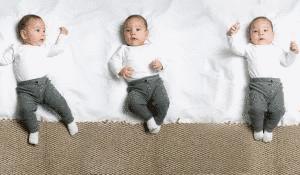 3 baby boys in a row. 