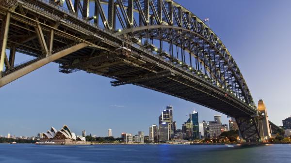 Harbour Bridge in Sydney, Australia