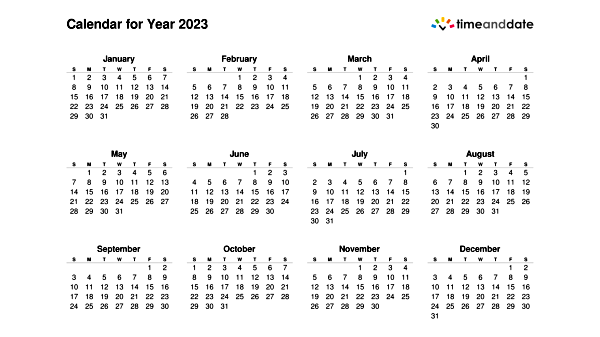 Repeating Calendar – years equal to 2609