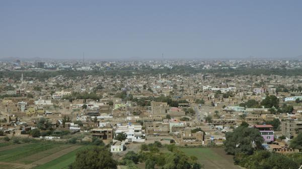 View of Tuti island in Khartoum, Sudan.