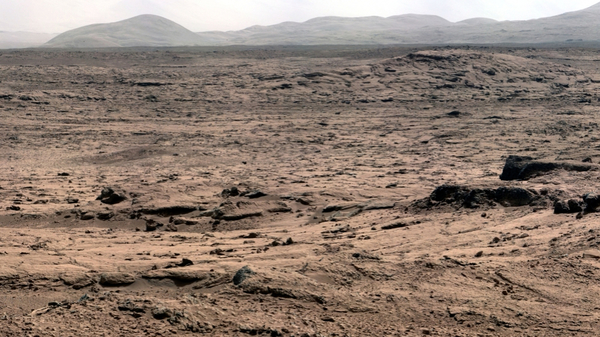 Panorama of Mars.