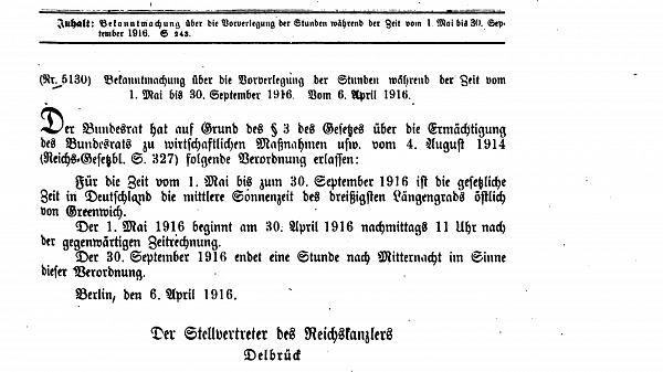 Reichsgesetzblatt, German Empire, 1916