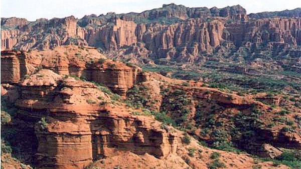 Sierra de las Quijadas, San Luis Province. Argentina