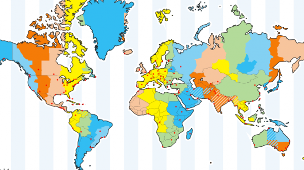 How Many Time Zones In The World