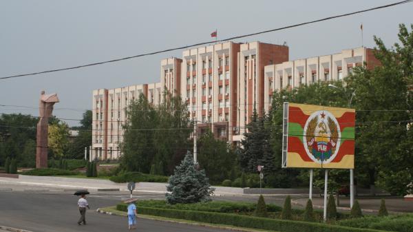 Presidential building in Tiraspol, Transnistria