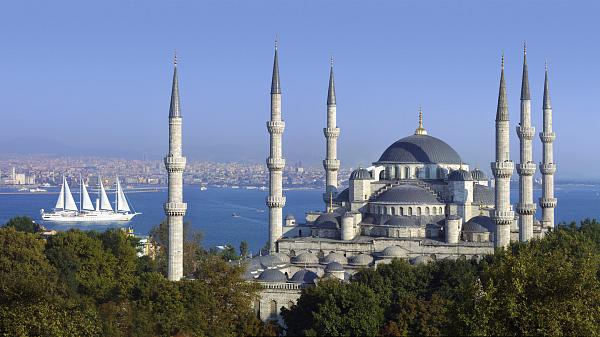 The Blue Mosque in Istanbul, Turkey