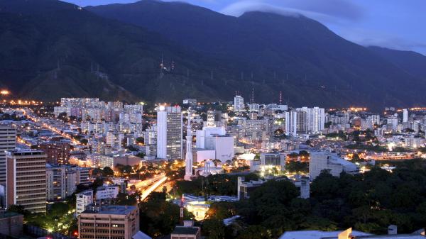 Caracas Cityscape at Twilight