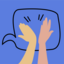 Hands in the air, high-fiving for good collaboration.