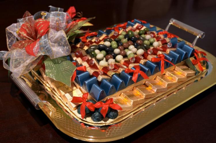 Luxury Chocolates Presented As A Gift