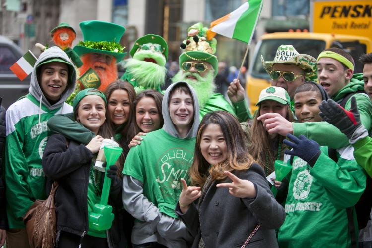 St. Patrick's Day 2025 in the United States