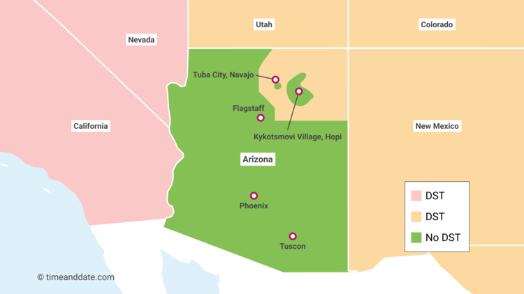 What States Don't Do Daylight Saving Time?