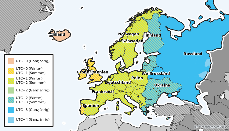 Zeitunterschied österreich