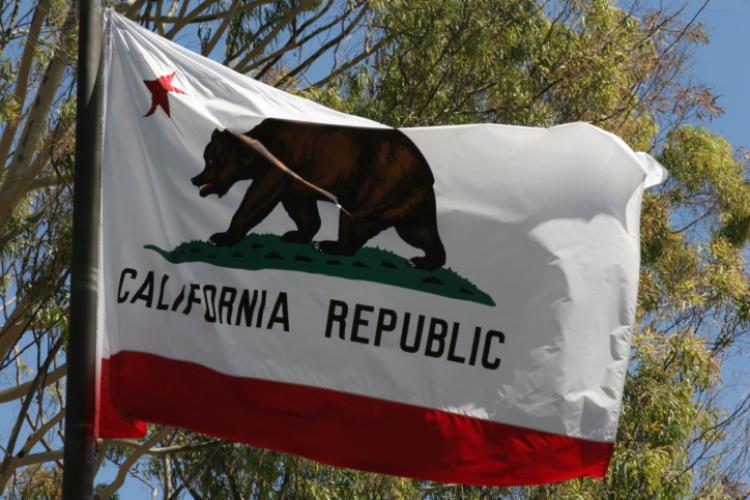 california admitted as a free