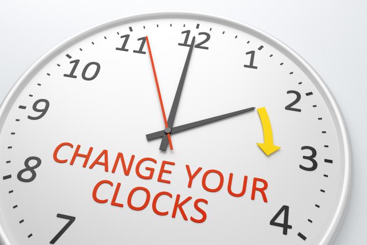 when change clocks