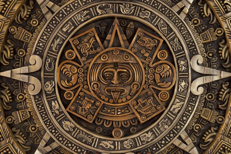 mayan calendar art