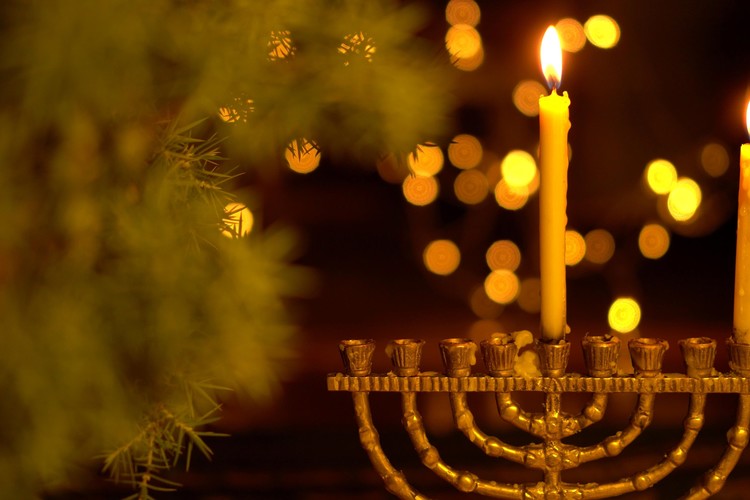 Hanukkah Day 1 In Israel