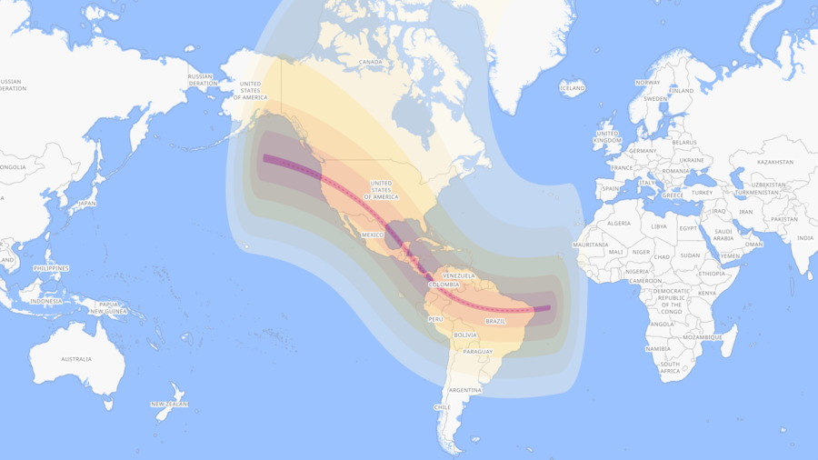 The 2023 Annular Solar Eclipse in America