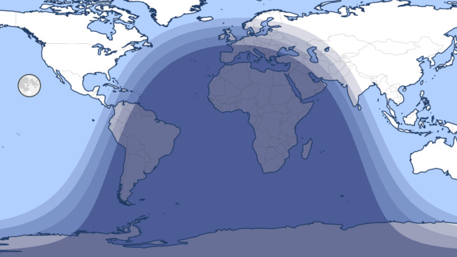 How Many Millions Live in the Path of Upcoming Eclipses?