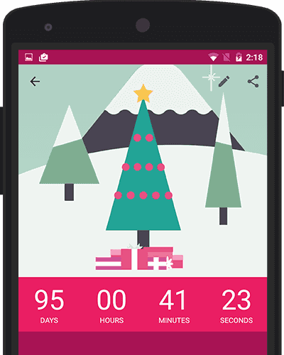 countdown app android