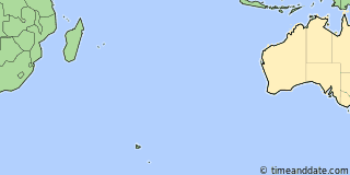 Location of Territory of Heard Island and McDonald Islands