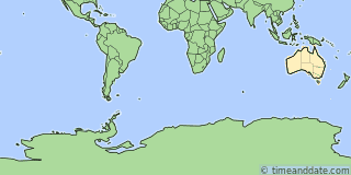 Location of Macquarie Island