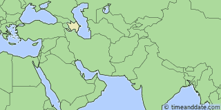 Location of Xankendi