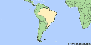 Location of Manaus