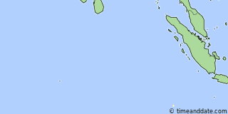 Location of North Keeling Island