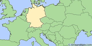 Location of Heidelberg