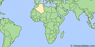 Location of Ghardaïa
