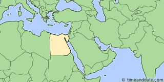 Location of Kharga Oasis