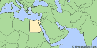 Location of El Mahalla El Kubra