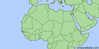 Location of Farafenni