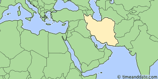 Location of Qeshm Island