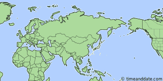 Time Zone & Clock Changes in Tokyo, Japan
